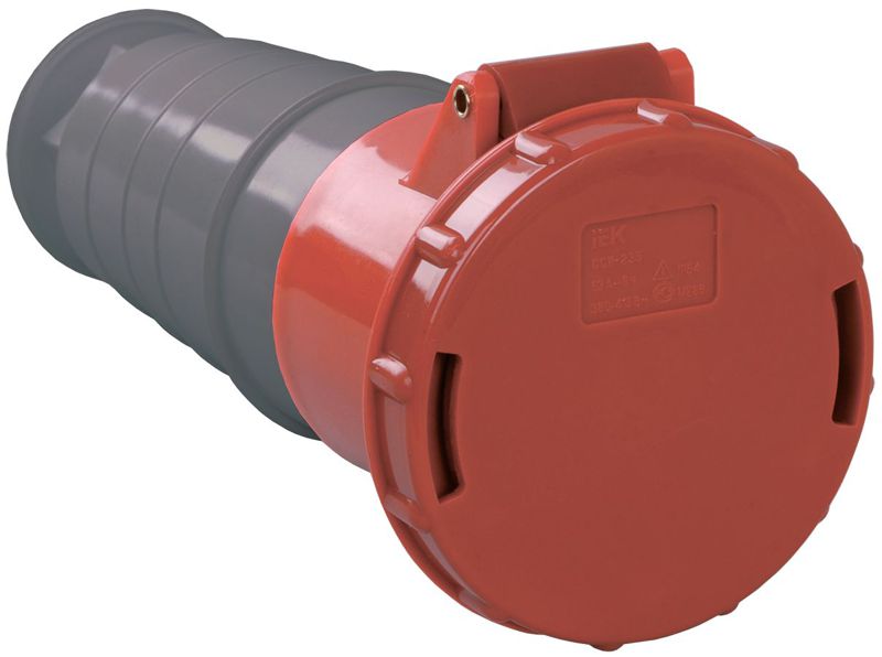 Розетка кабельная 63А 380В 3P+PE+N ССИ-235 IP54 PSR22-063-5
