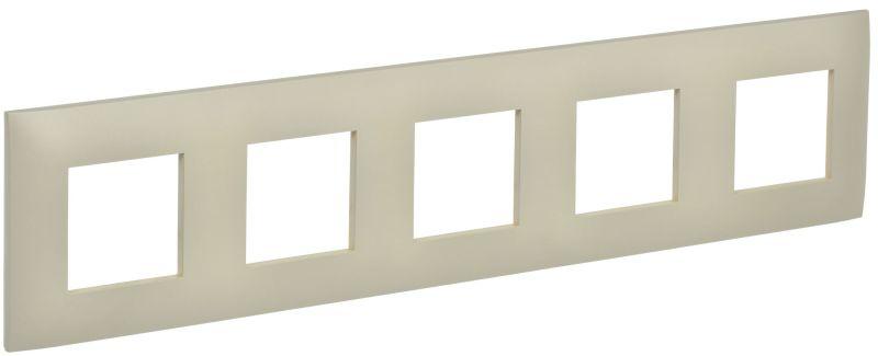 SKANDY Рамка 5-местная SK-F01B бежевый IEK SK-M52-K10