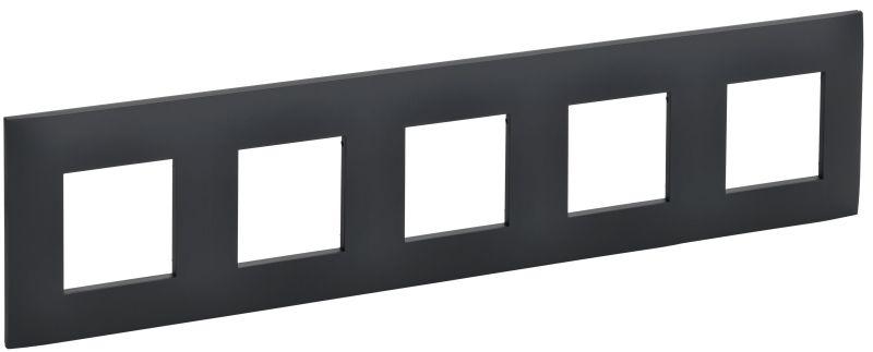 SKANDY Рамка 5-местная SK-F05G графит IEK SK-M52-K53