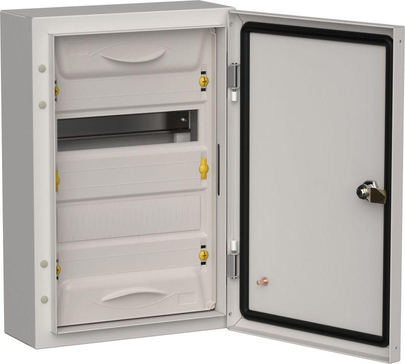 TITAN 5 Корпус мет. ЩРн-24 (1х24) 460х310х140 IP54 сер TI5-50-N-024-54-7035