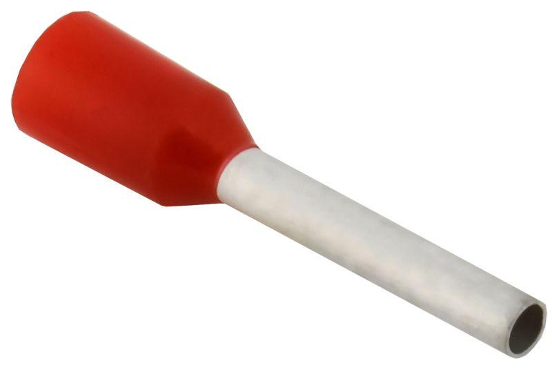 Наконечник НШВИ 1,0-10 темно-красный (20шт/упак) IEK UGN11-001-010-020