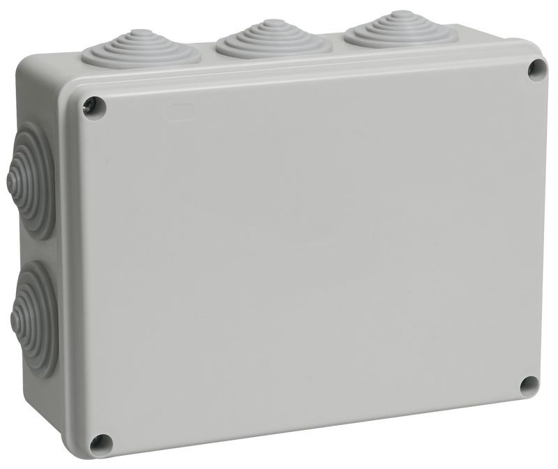 Коробка распаячная ОП 190х140х70 IP44 КМ41243 RAL7035 UKO11-190-140-070-K41-44