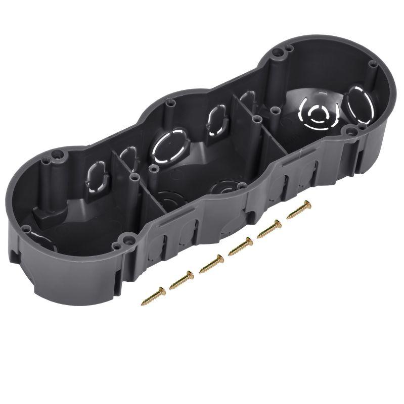 Коробка уст. КМ40009 3-ая тв. ст. 212х70х45мм UKT30-212-070-045