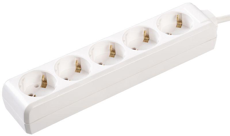 Удлинитель 5х3м с заземл. 16А IP20 У05 2P+PE 250В 3х1 WYP10-16-05-03-Z-N