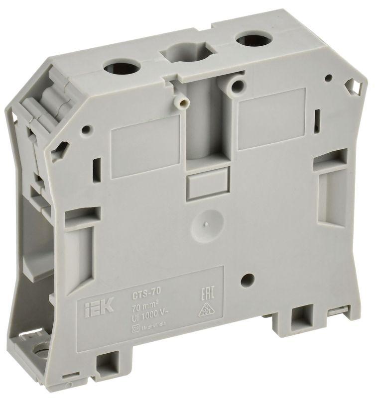 Фото товара Колодка клеммная CTS 70мм2 серая YCT10-00-K03-070
