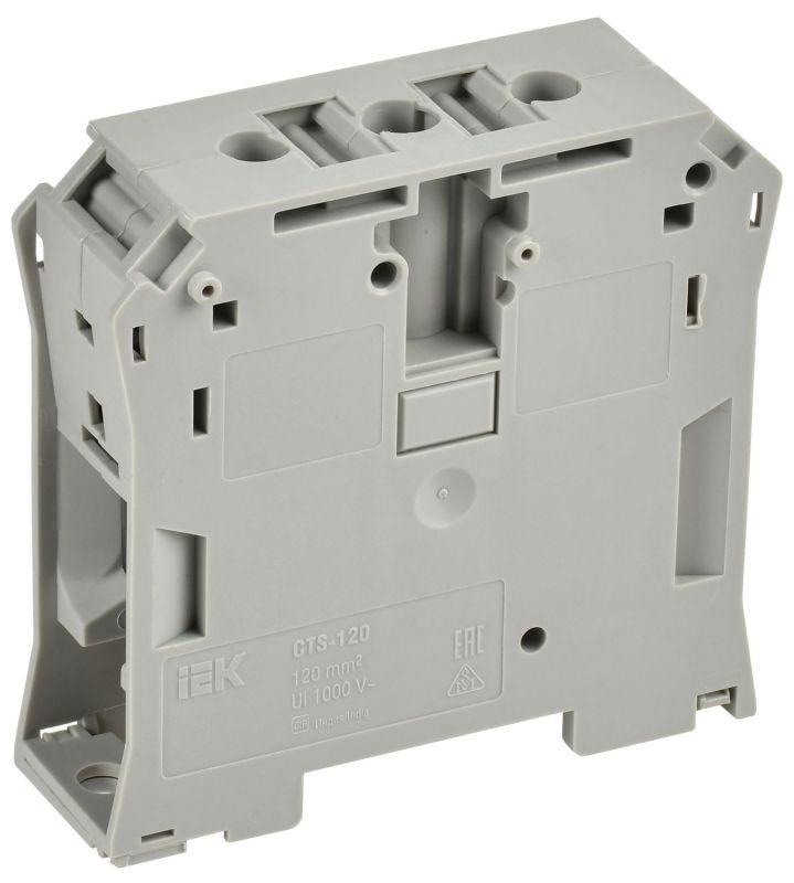 Фото товара Колодка клеммная CTS 120мм2 серая YCT10-00-K03-120