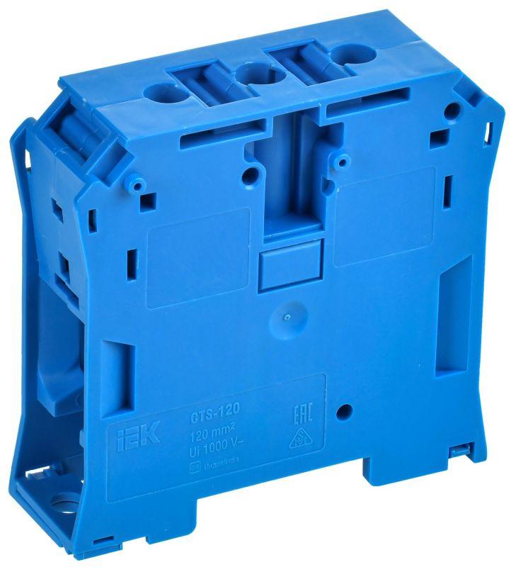 Фото товара Колодка клеммная CTS 120мм2 синяя YCT10-00-K07-120