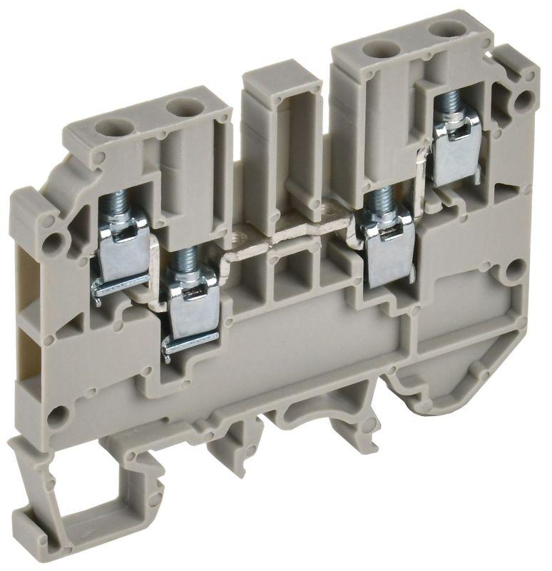 Фото товара Колодка клеммная CTS-MC 4 вывода 4мм2 серая YCT12-00-4-K03-004