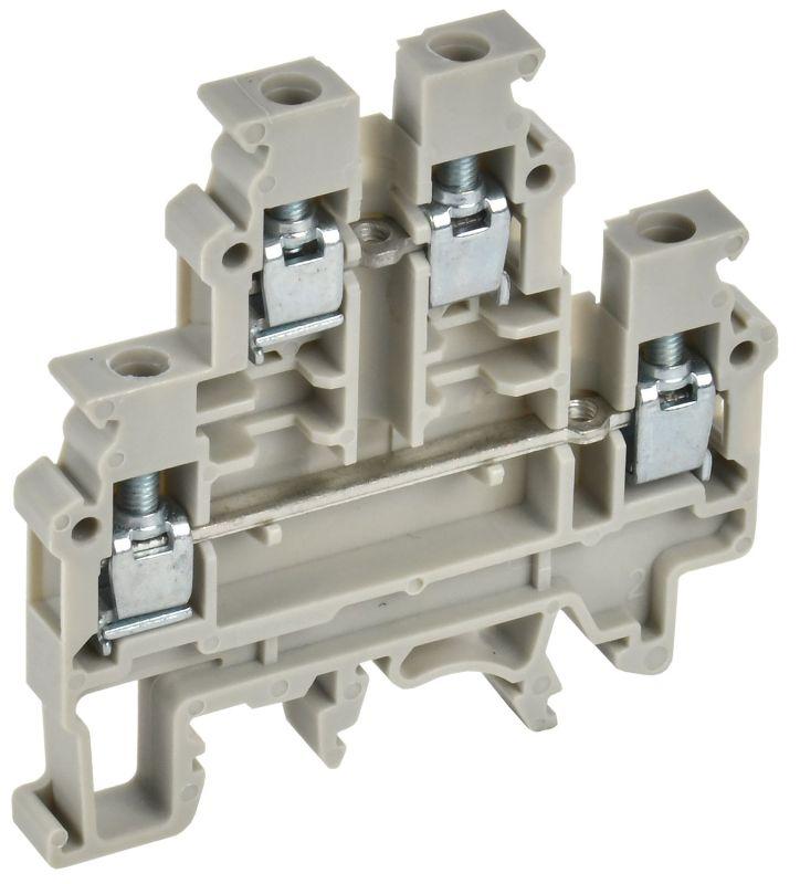 Фото товара Колодка клеммная CTS-ML 2 ур. 4мм2 серая YCT13-00-2-K03-004