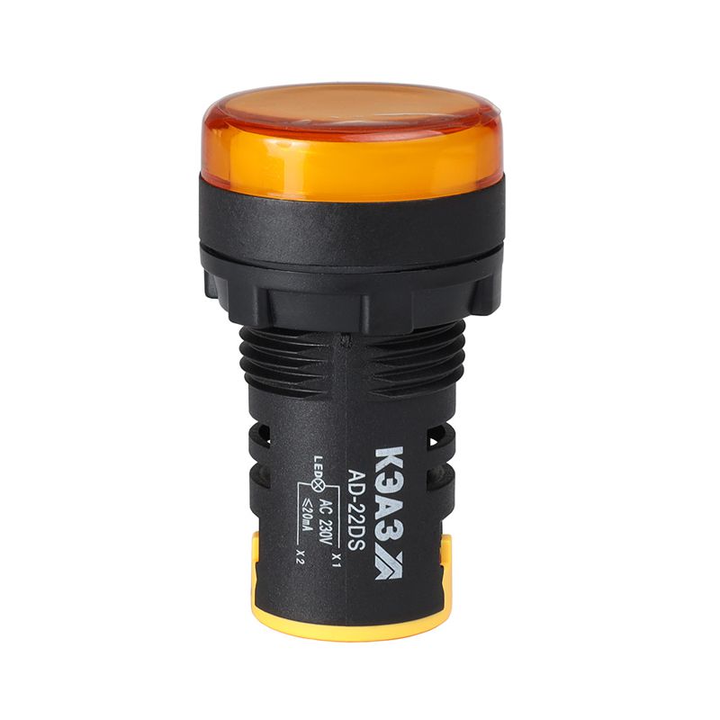 Лампа AD22DS(LED) матрица D22мм синий 230В 238571