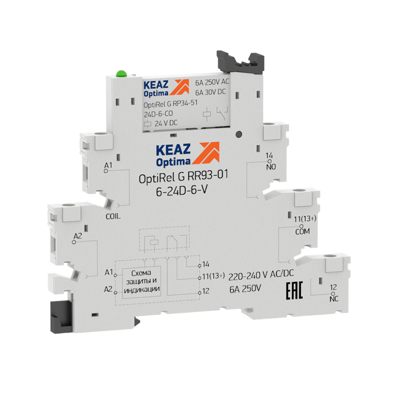 Модуль релейный OptiRel G RM38-51-24D-6-V-CO 280988