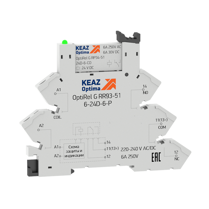 Релейный модуль OptiRel G RM38-61-24U-6-P-CO 280992