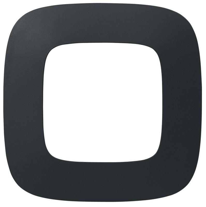 Фото товара Рамка 1-м Valena Allure универс. матов. черн. Leg 754401