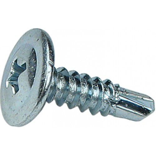 Фото товара Саморез 4.2х25 с прессшайбой сверло цинк (уп.250шт) Промрукав PR08.2393