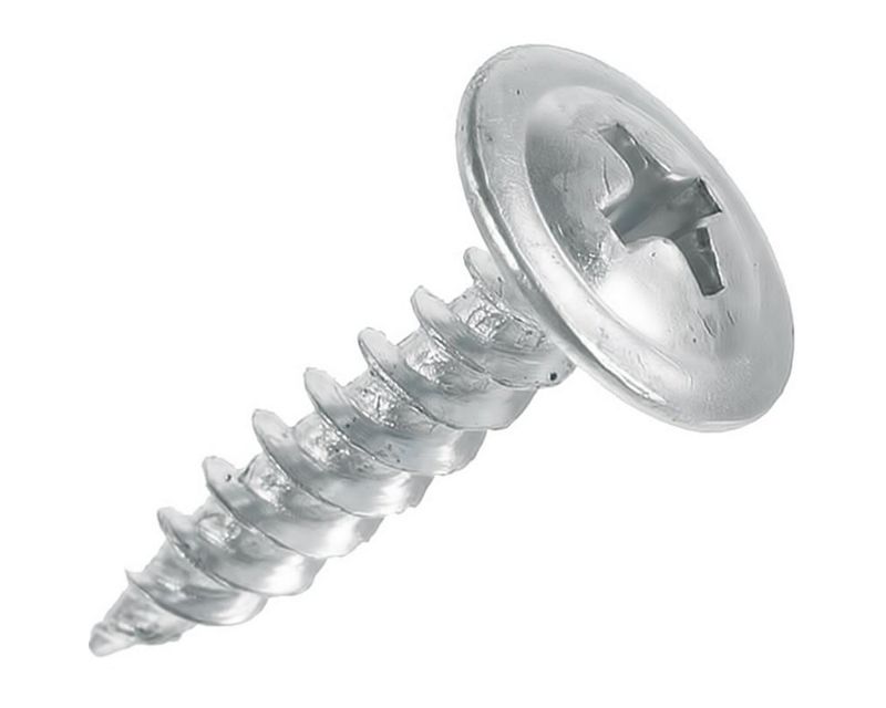 Фото товара Саморез 4.2х32 с прессшайбой острый цинк (уп.500шт) Промрукав PR08.3649