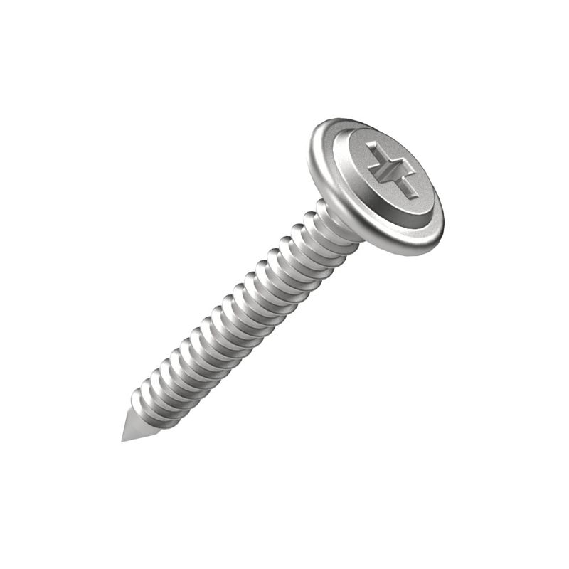 Фото товара Саморез с прессшайбой усиленный ГОСТ 4.2х32 (уп.100шт) Промрукав PR17.00345