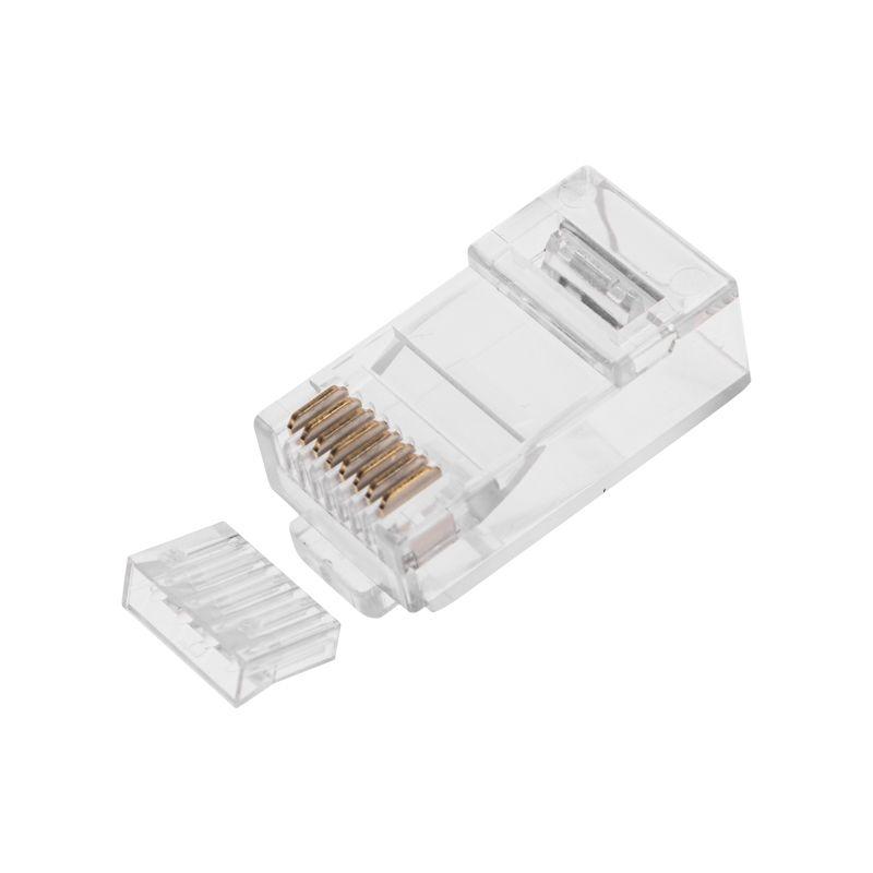 Фото товара Разъем RJ-45(8P8C) под витую пару, UTP, CAT 6, с вставкой 05-1031