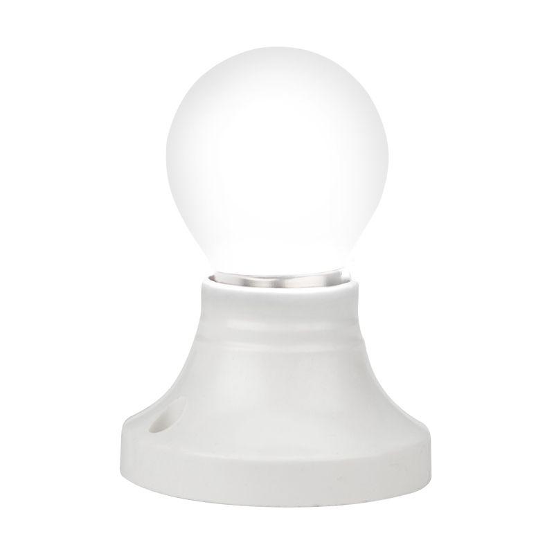Лампа светодиодная 1Вт шар d45 5LED красн. E27 405-112
