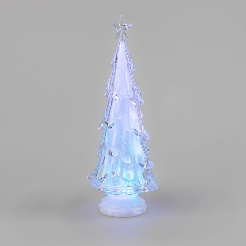 Фигура светодиодная "Елочка со звездой" 37см 1LED 0.1Вт IP20 на подставке элементы питания 4хAAA (не в компл.) 513-026