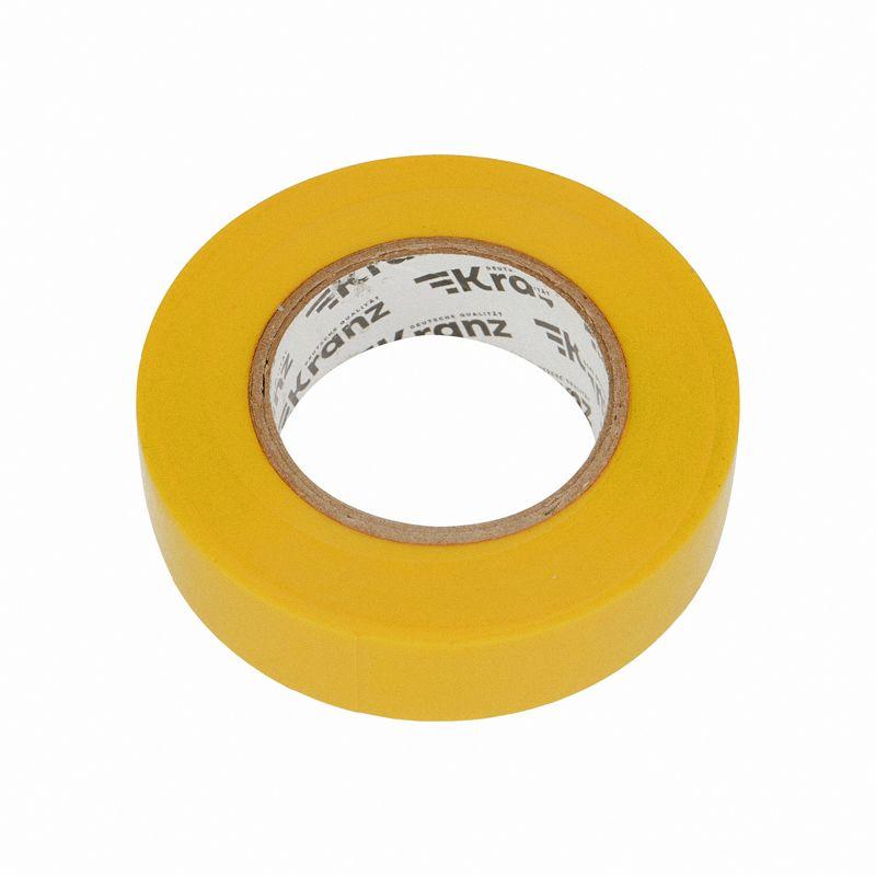 Изолента ПВХ 0.13х19мм 25м желт. KR-09-2202