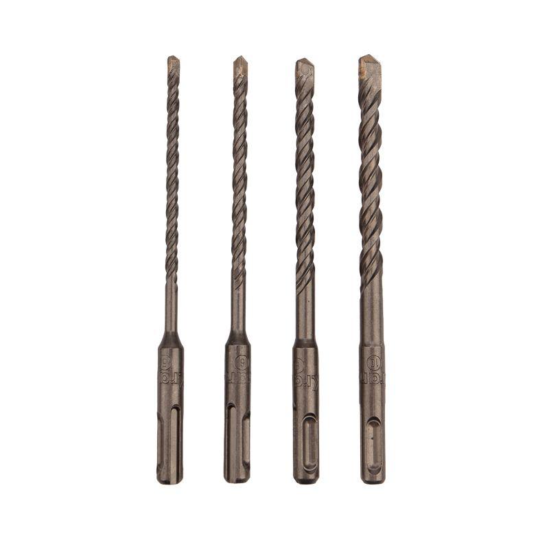 Фото товара Набор буров по бетону 5-6-8-10х160х100 мм, 4 шт., в пластиковой коробке SDS PLUS KR-91-0405