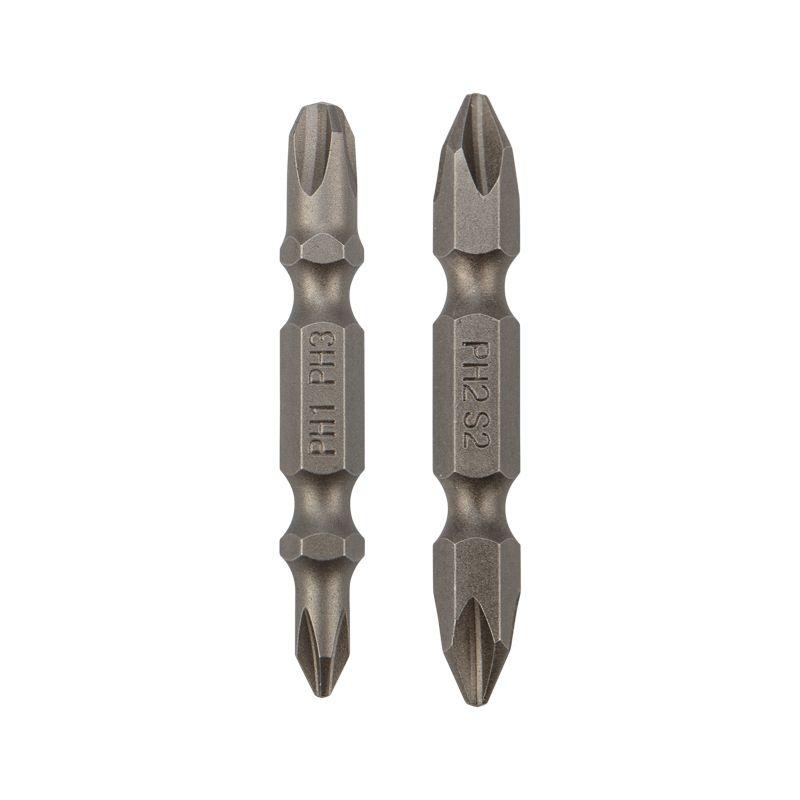 Фото товара Мини-набор бит двусторонних PH2xPH2, PH1xPH3-50 мм (2 биты на блистере) KR-92-0452