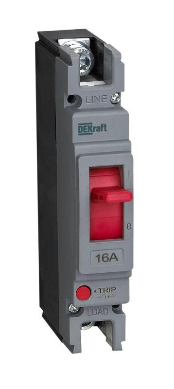Выключатель автоматический 1P 16A 20кА 28002DEK