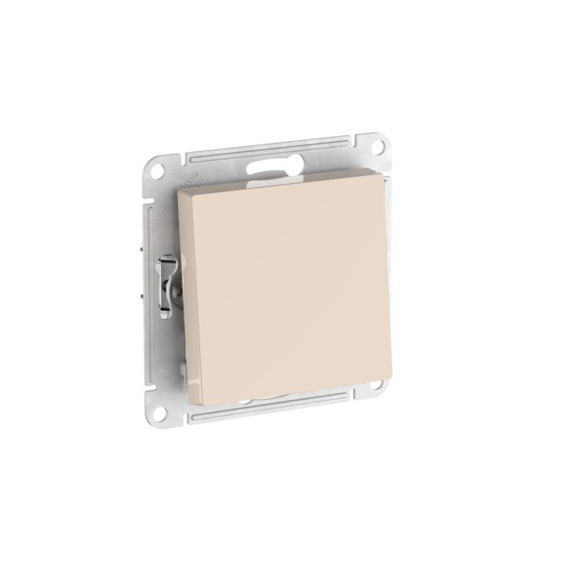 Фото товара ATLASDESIGN 1-клавишный ВЫКЛЮЧАТЕЛЬ, сх.1, 10АХ, быстрозажимные клеммы, БЕЖЕВЫЙ ATN000211S