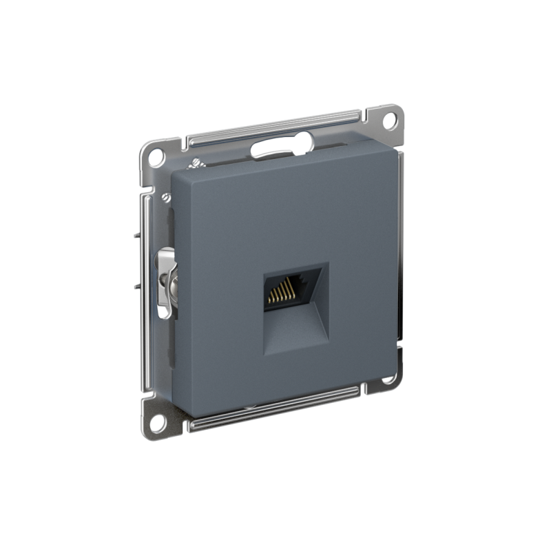 Фото товара Розетка компьютерная AtlasDesign RJ45 кат.6A механизм грифель SE ATN000786