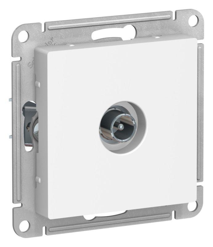 Фото товара Розетка телевизионная проходная TV AtlasDesign 4дБ механизм лотос SE ATN001392