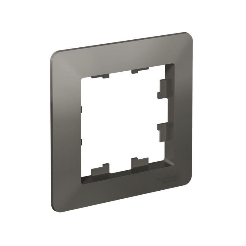 Фото товара ATLASDESIGN AIR 1-постовая РАМКА, СТАЛЬ/дымчатый черный ATN220901