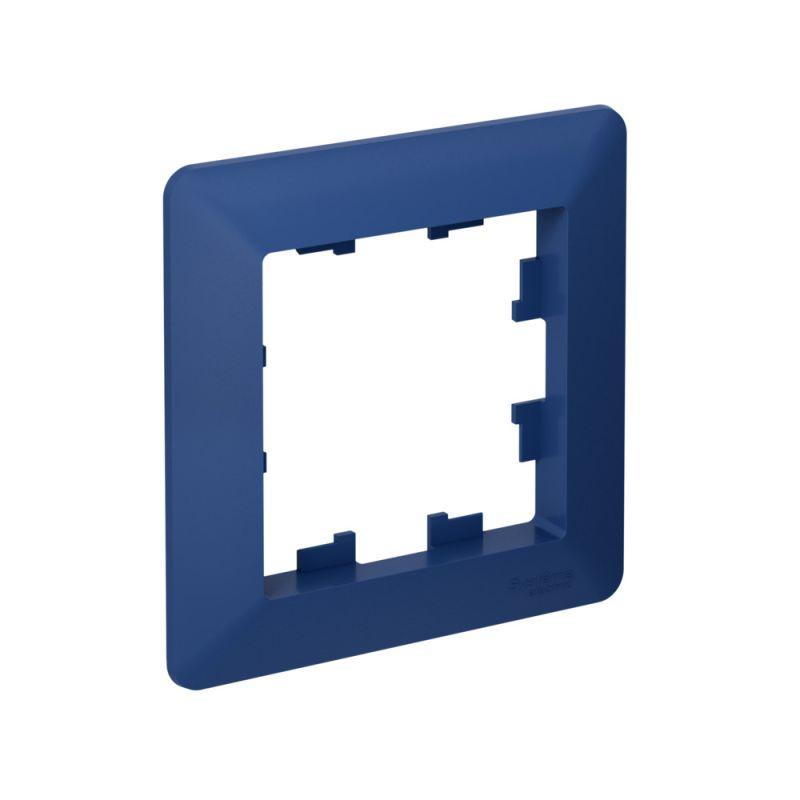 Фото товара ATLASDESIGN AIR 1-постовая РАМКА, АКВАМАРИН/дымчатый черный ATN221101