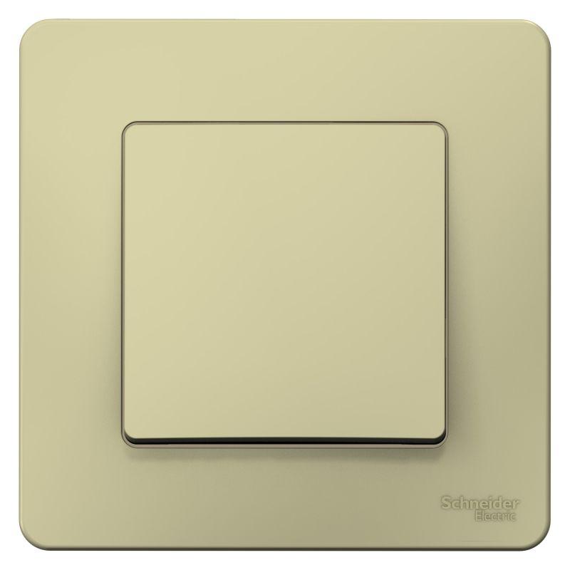 Выключатель 1-кл. СП Blanca 10А IP20 (сх. 1) 250В беж. SE BLNVS010107
