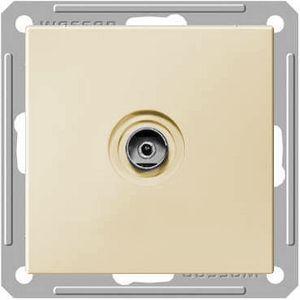 Фото товара Розетка телевизионная оконечная TV 1-м СП W59 коннектор механизм сл. кость SE RTS-151-2-86