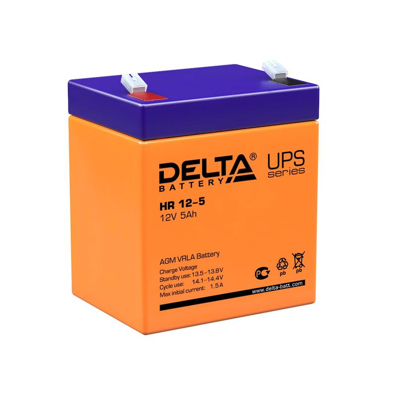 Фото товара Аккумулятор UPS 12В 5А.ч HR 12-5