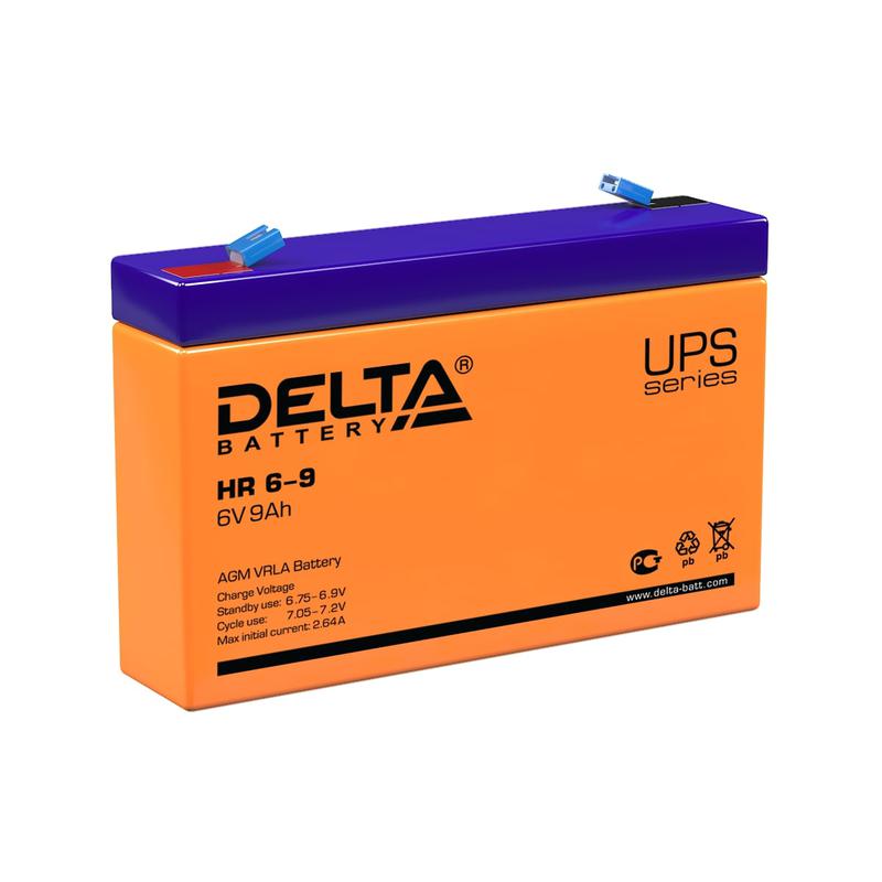 Фото товара Аккумулятор UPS 6В 9А.ч HR 6-9