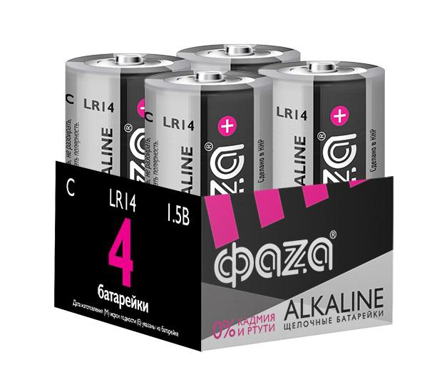 Фото товара Элемент питания алкалиновый C/LR14 1.5В Alkaline Pack-4 (уп.4шт) 5033160
