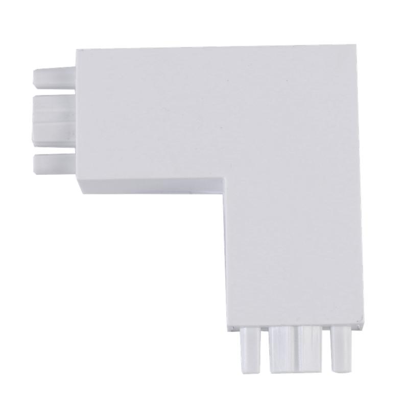 Коннектор шинопровода угловой AC-1W-TL белый серии TOP-LINE 4690612029368