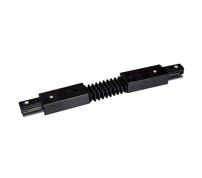 Коннектор гибкий F-образный PTR CF-BL накладной/подвесной шинопровод черн. Pro 5014732