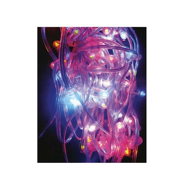 Фото товара Гирлянда LD200C-GM 200 светодиод. LED 8 реж. 20м разноцв. 4607144111638