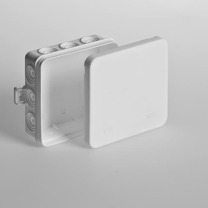 Коробка распределительная ОП 100х100х35мм 12 вводов IP54 бел. 67095Б
