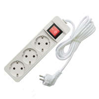 Удлинитель 3х5м с заземл. 10А IP20 2.2кВт ПВС с выкл. 481S-7305