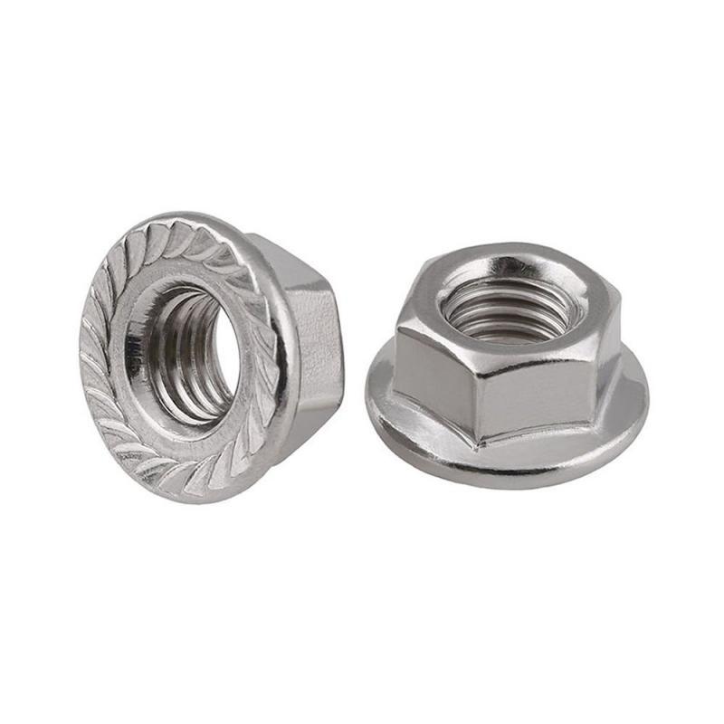 Фото товара Гайка шестигранная с фланцем М10 DIN 6923 оцинк. (уп.18шт) Zitar 141610