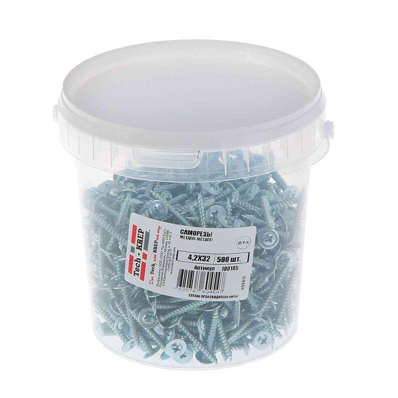 Фото товара Саморез ШСММ 4.2х32 (уп.500шт) Tech-Krep/Zitar 100105