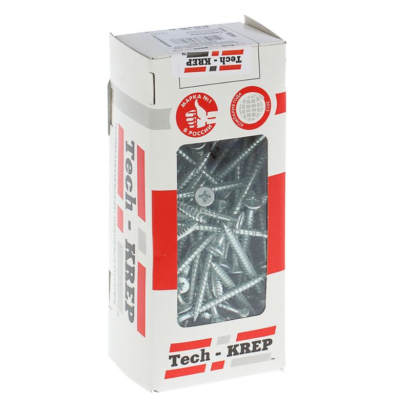 Фото товара Саморез универсальный 70х5.0мм оцинк. (уп.100шт) Tech-Krep/Zitar 102202