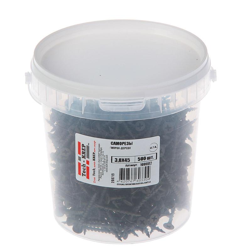 Фото товара Саморез ШСГД 3.8х45 (уп.500шт) Tech-Krep/Zitar 100082