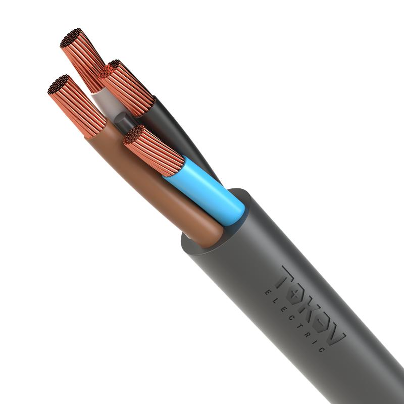 Фото товара Кабель TOKOV ELECTRIC КГтп-ХЛ 4х10 (N) 380/660-2 (м) 00-00027189