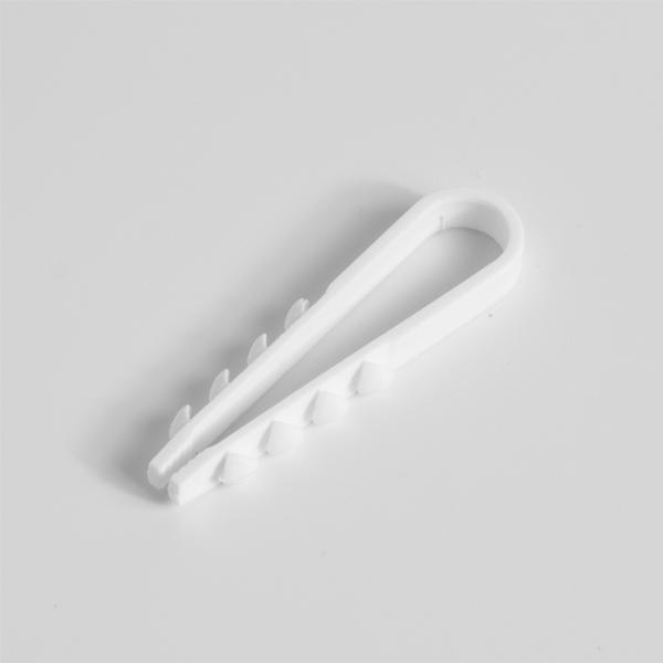 Фото товара Дюбель-хомут для круглого кабеля 5-10мм бел. (уп.100шт) TOKOV ELECTRIC TKE-DH-5-10-C01