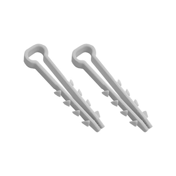 Фото товара Дюбель-хомут для плоского кабеля 5-10мм бел. (уп.100шт) TOKOV ELECTRIC TKE-DH-5-10-PK-C01