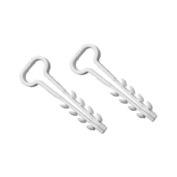 Фото товара Дюбель-хомут для плоского кабеля 6-12мм бел. (уп.100шт) TOKOV ELECTRIC TKE-DH-6-12-PK-C01